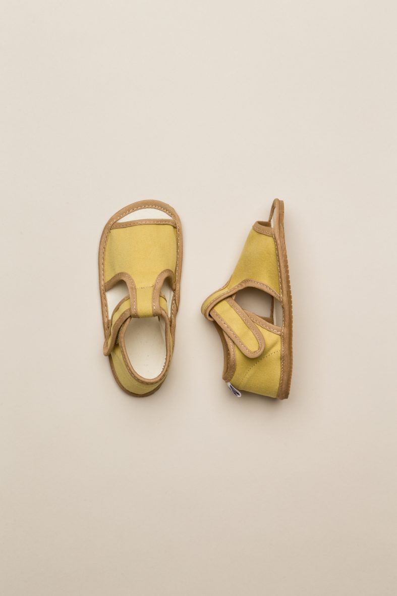 Milash barefoot papuče žlté