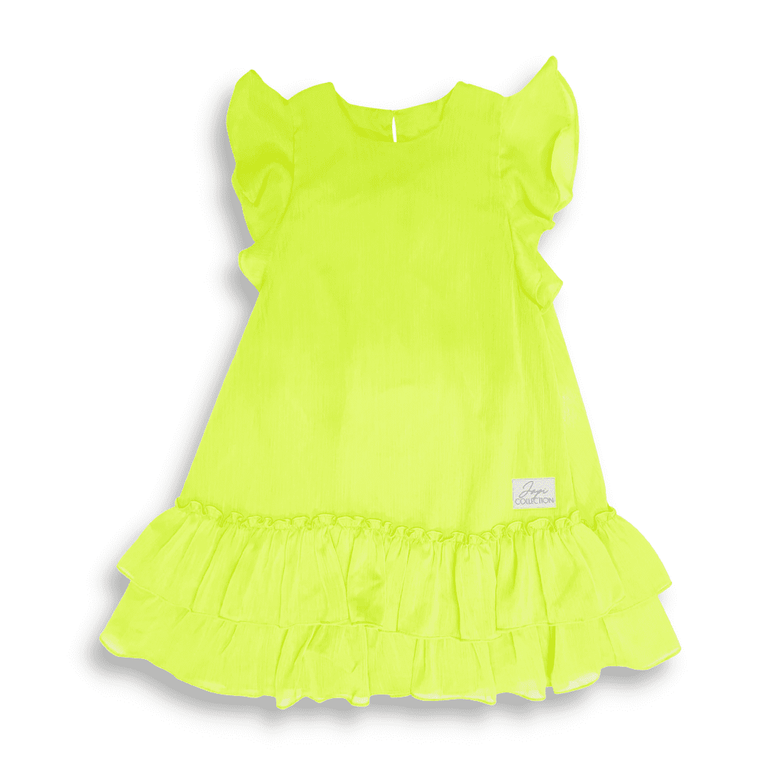 Šaty Fairytale Neon žlté