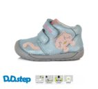 Kožené barefoot topánky Modrá perleť