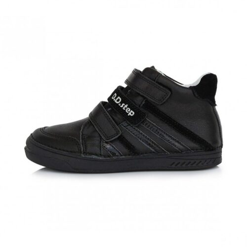 DDstep kožené topánky Black 040 316
