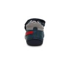 DDstep kožené barefoot topánky Royal blue 073 375