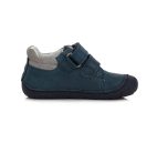 DDstep kožené barefoot topánky Royal blue 073 375