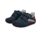 DDstep kožené barefoot topánky Royal blue 073 375