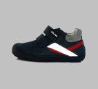 DDstep kožené barefoot topánky Royal blue 073 375