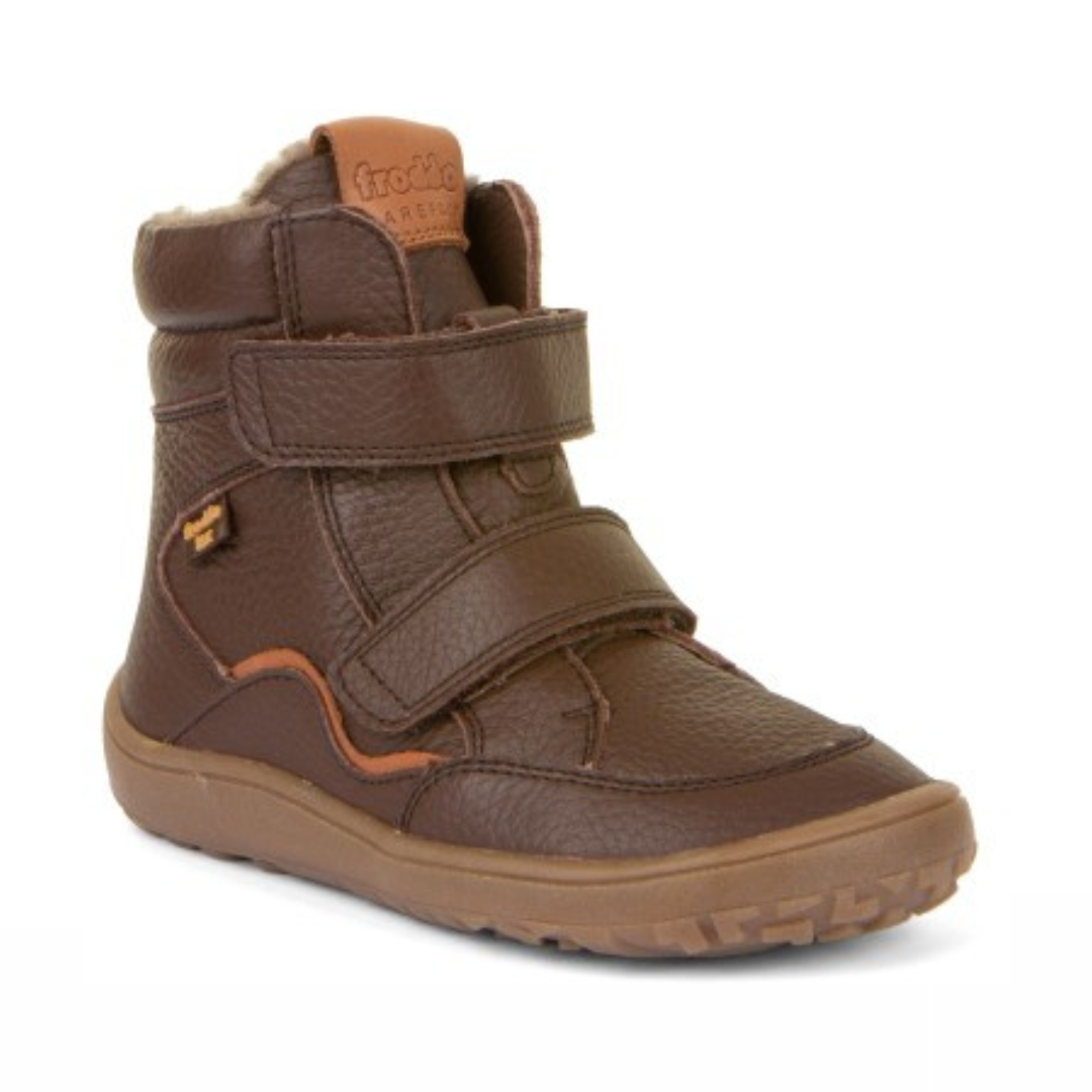 Froddo zimné topánky Barefoot TEX winter Brown
