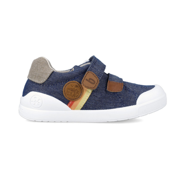 Detské plátenky Biomecanics Denim Marino 242297