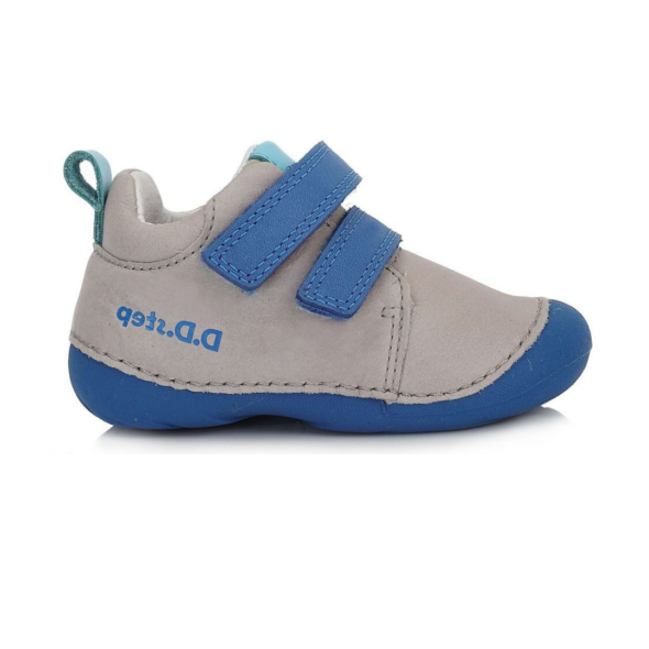 Kožené topánky Sivé S015-41509A