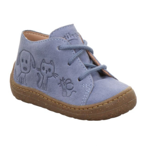 Superfit kožené topánky Saturnus blue