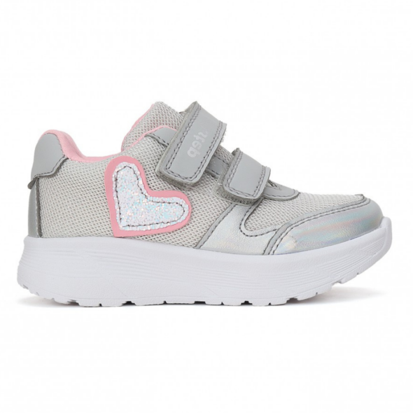 DDstep športové tenisky silver metalické F083-41857A