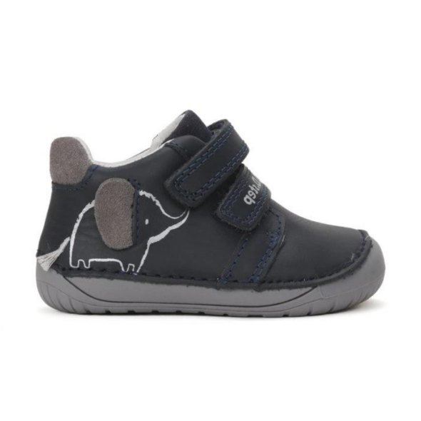 DDstep kožené barefoot topánky royal blue 070 42919A