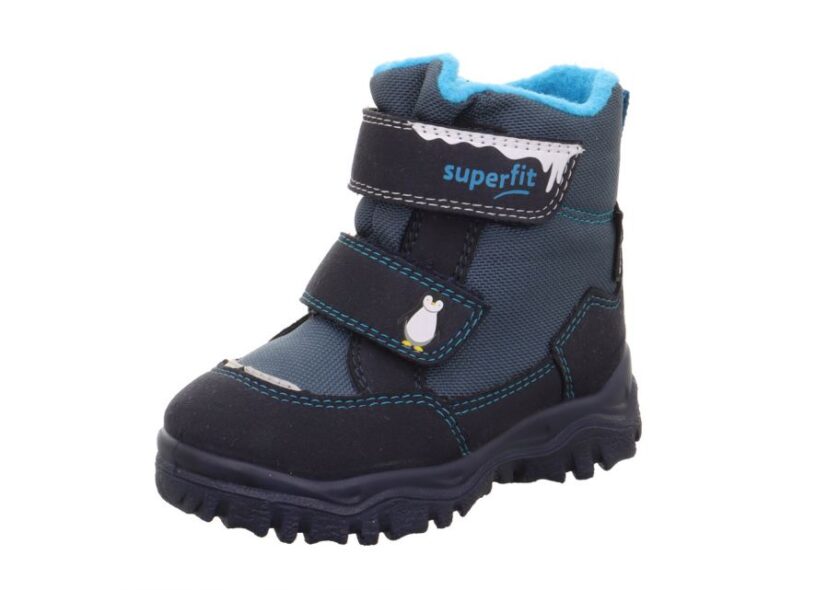 Superfit zimné topánky Husky Blue/Tykrys membrána Sympatex ( nepremokavé )