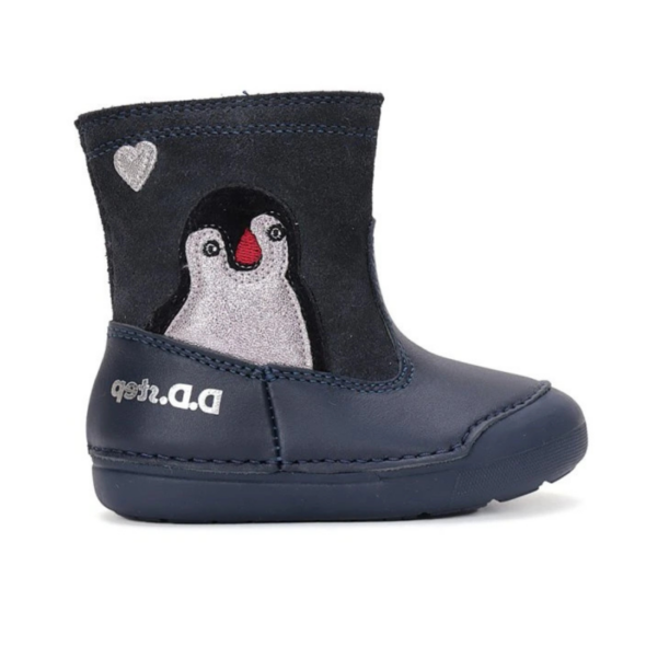 DDstep zimné kožené čizmy 066 42730 Pinguin