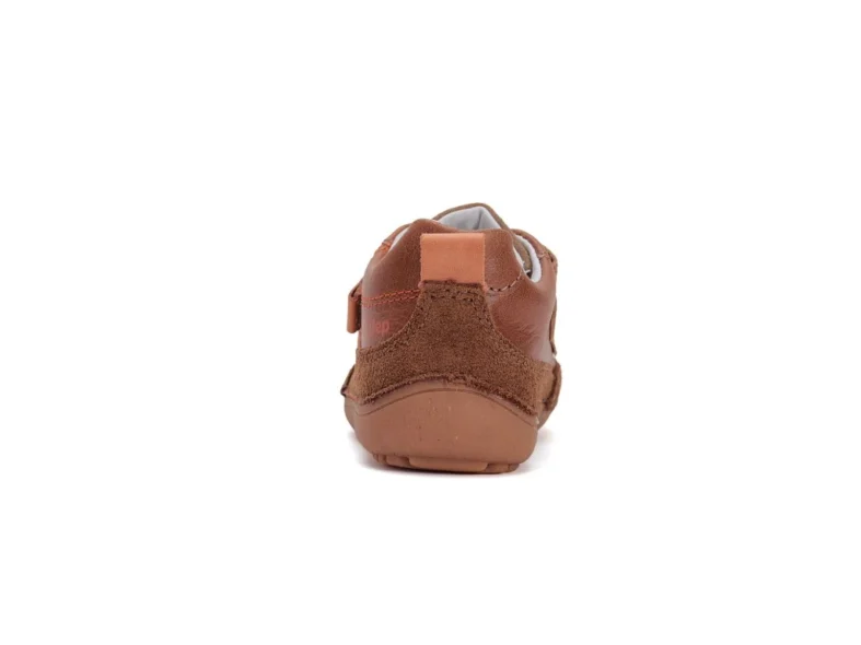DDstep kožené topánky Barefoot brown S063 51483AM – Obrázok 5