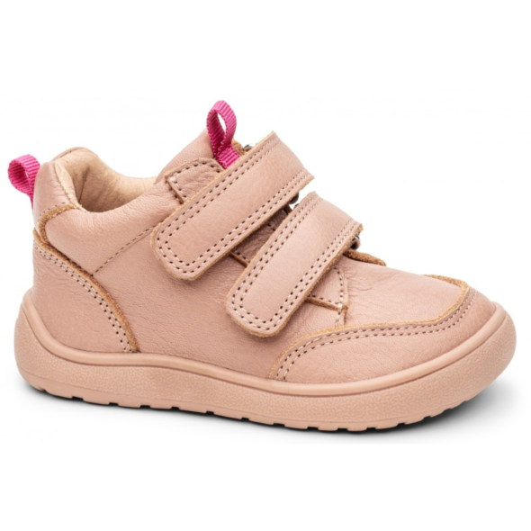 Protetika barefoot kožené topánky Viki pink