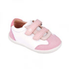 Garvalín barefoot kožené topánky 252331-B113 Blanco/Rosa