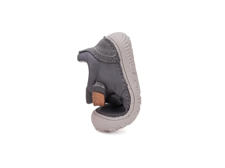 DDstep kožené barefoot topánky Dark grey 073-51761 – Obrázok 5