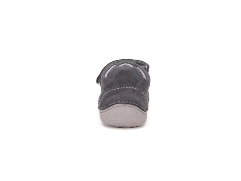 DDstep kožené barefoot topánky Dark grey 073-51761 – Obrázok 4