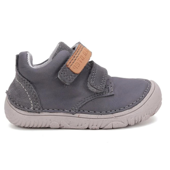 DDstep kožené barefoot topánky Dark grey 073-51761