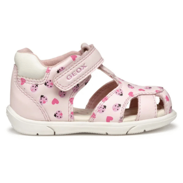 Geox sandálky Zapito B Pink/white lienky