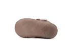 DDstep zimné kožené topánky Chocolate lumino W082-52314A