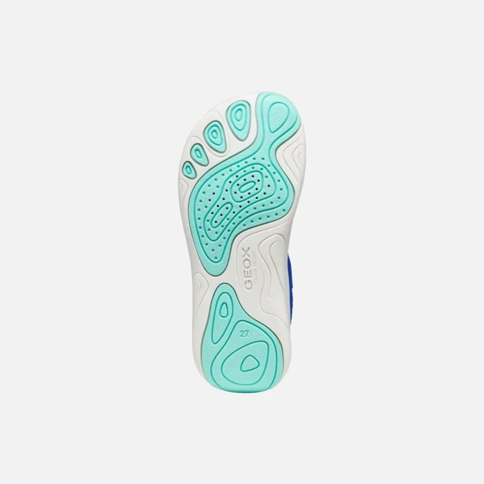 Geox tenisky barefoot RUN royal/watersea – Obrázok 3