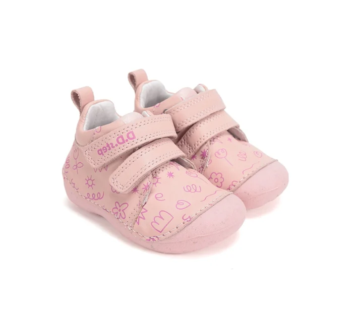 Kožené topánky Rose gold S015-61675A – Obrázok 4