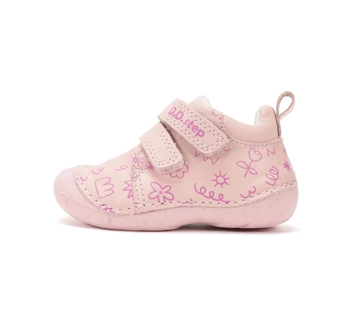 Kožené topánky Rose gold S015-61675A – Obrázok 3