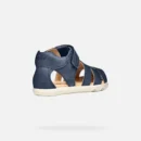 Geox Barefoot Steppieup sandálky Navy
